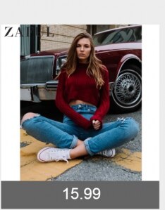 ZAFUL Women Contrasting Pullover Striped Sweater Round O Neck Long Sleeve Sweater Classic Femme Elasticity Pullovers 2019 Winter