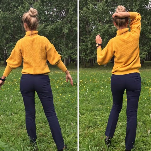 Lossky Women Knitted Sweater Turtleneck Long Sleeve Tops Autumn Winter Leisure Yellow Loose Pullovers Soft Minimali Sweater 2019