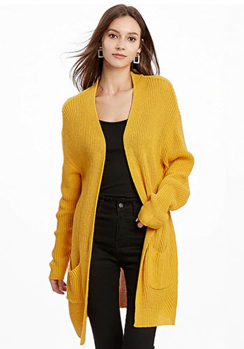 Long Sleeve Knitted Loose Cardigan Sweaters & Coat Minimalist