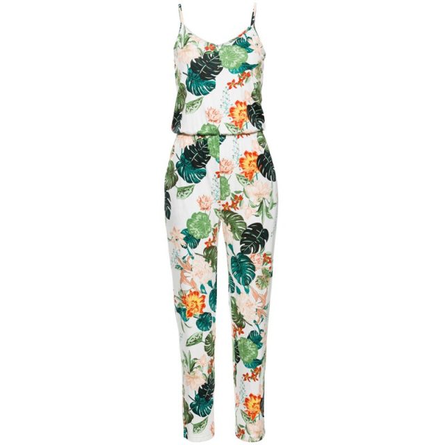 Lossky Women Rompers Jumpsuit Fashion Printed Backless Sleeveless Pocket Summer Sling Long Beach Pants Jumpsuit Trouser Jumpsuit