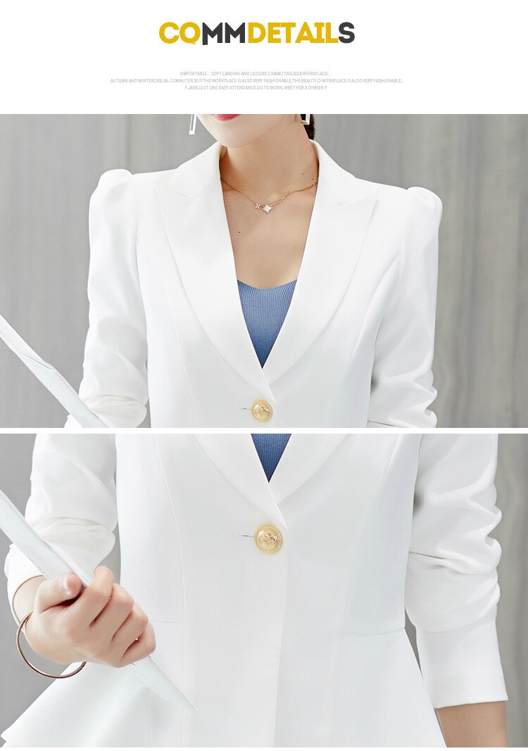 Women's Spring And Autumn New Suit Female 2019 Professional Office Lady Small Blazer Temperament Slim Jacket Single Button S-xxl