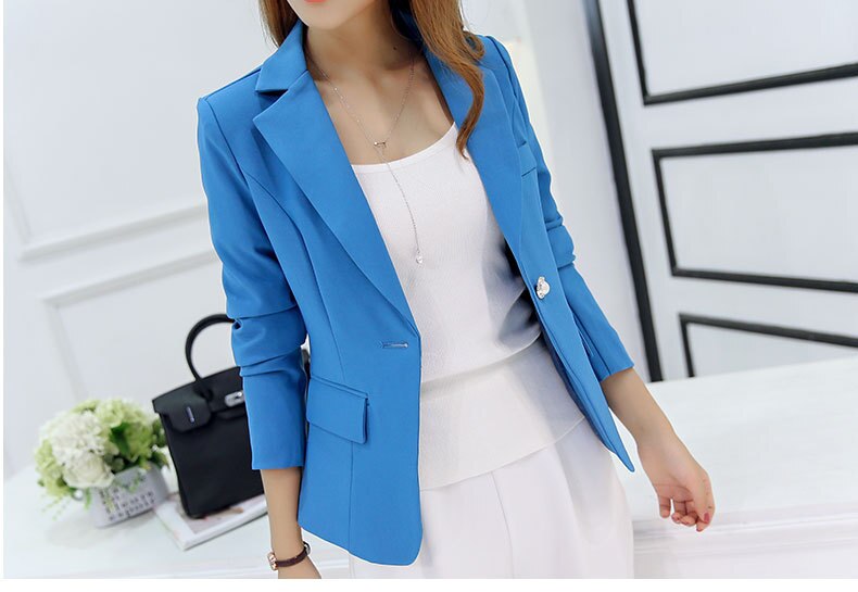 2019 Autumn New Women's Korean Suit Ladies Slim Fashion Small Blazer Female Long-sleeved Office Lady Fashion Women Jacket S-xxl