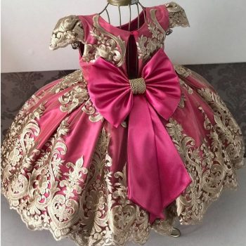 Girls Dress New Year Elegant Princess Dress Kids Dresses For Girl Costume Children Wedding Party Dress 4-10Yrs Vestido Infantil