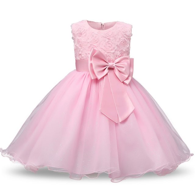 Princess Flower Girl Dress Summer Tutu Wedding Birthday Party Kids Dresses For Girls Children’s Costume Teenager Prom Designs
