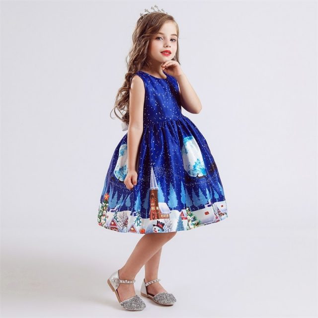 Baby Girl Clothes Kids Dresses for Girls Christmas Clothing Santa Claus Princess Dress New Year Party Children Cosplay Costume