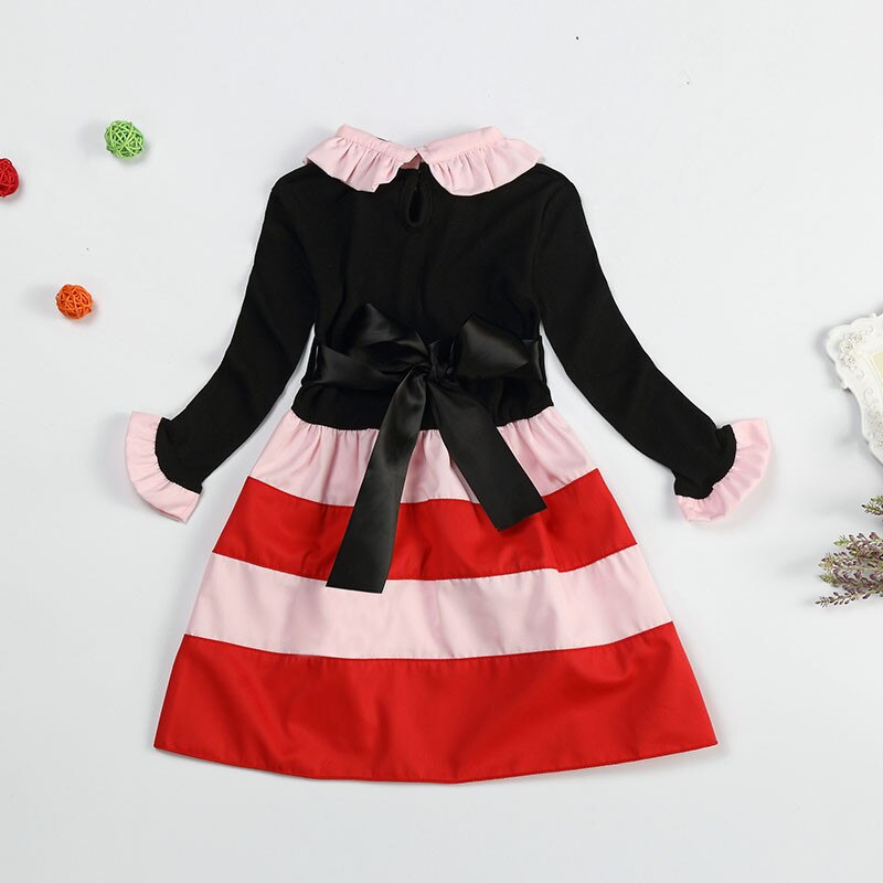 2019 Autumn Winter Girl Dress Long Sleeve Polka Dot Girls Dresses Bow Princess Teenage Casual Dress 8 Years Children Clothes 2019 Autumn Winter Girl Dress Long Sleeve Polka Dot Girls Dresses Bow Princess Teenage Casual Dress 8 Years Children Clothes