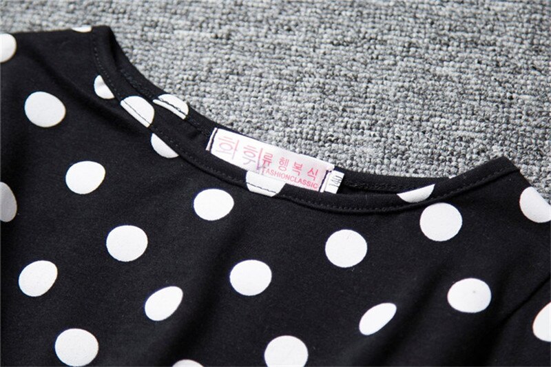 2019 Autumn Winter Girl Dress Long Sleeve Polka Dot Girls Dresses Bow Princess Teenage Casual Dress 8 Years Children Clothes 2019 Autumn Winter Girl Dress Long Sleeve Polka Dot Girls Dresses Bow Princess Teenage Casual Dress 8 Years Children Clothes
