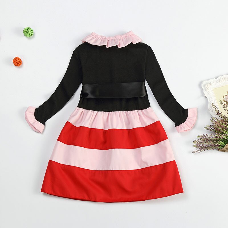 2019 Autumn Winter Girl Dress Long Sleeve Polka Dot Girls Dresses Bow Princess Teenage Casual Dress 8 Years Children Clothes 2019 Autumn Winter Girl Dress Long Sleeve Polka Dot Girls Dresses Bow Princess Teenage Casual Dress 8 Years Children Clothes