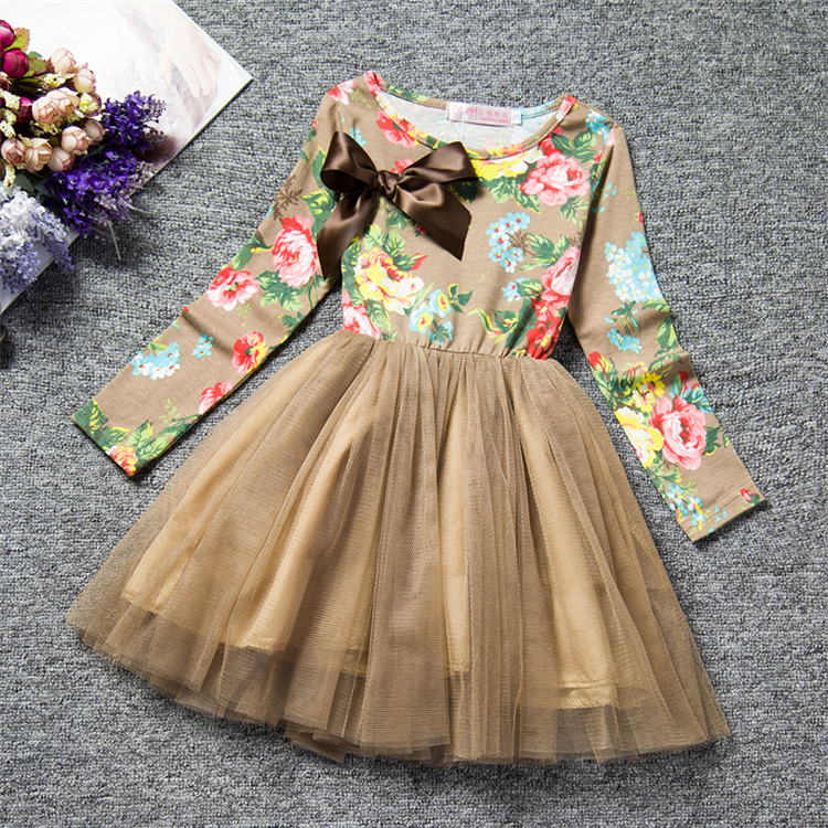 2019 Autumn Winter Girl Dress Long Sleeve Polka Dot Girls Dresses Bow Princess Teenage Casual Dress 8 Years Children Clothes 2019 Autumn Winter Girl Dress Long Sleeve Polka Dot Girls Dresses Bow Princess Teenage Casual Dress 8 Years Children Clothes