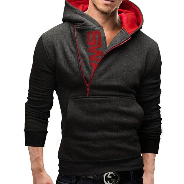 Hoodies Men  Spring Fashion Tracksuit Sweatshirt Men’s Winter Warm Collar Cap Long Sleeves Pullover Hoody Sweatshirts2019