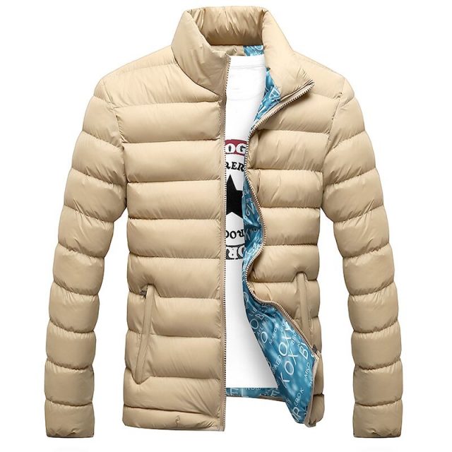 2019 New Winter Jackets Parka Men Autumn Winter Warm Outwear Brand Slim Mens Coats Casual Windbreaker Quilted Jackets Men M-6XL