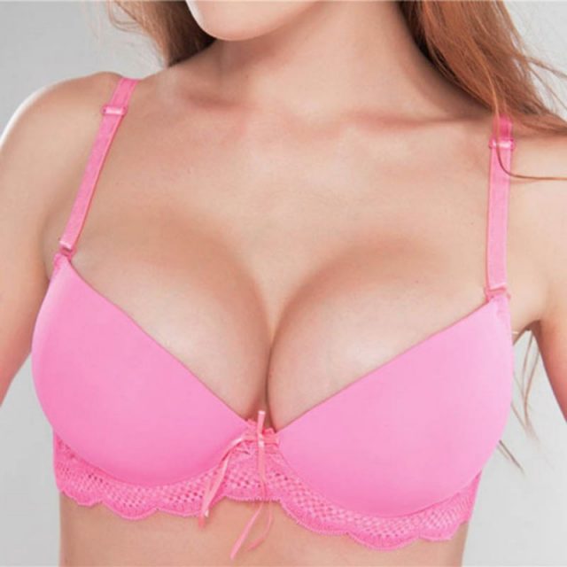 2018 New Women Sexy Bra Set Solid Vs Bra Thong Sets Sexy Plus Size Lingerie Suit Lace Bra And Panties Female Push Up Bra Sets