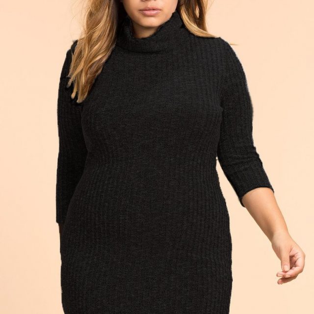 2018 Autumn Knitted Party Dress Plus Size Women Dress Big Bodycon Bandage Dress Large Size Warm Winter Dress 5XL 6XL Vestidos