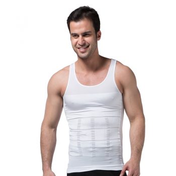 Men’s Slimming Body Shapewear Corset Vest Shirt Compression Abdomen Tummy Belly Control Slim Waist Cincher Underwear