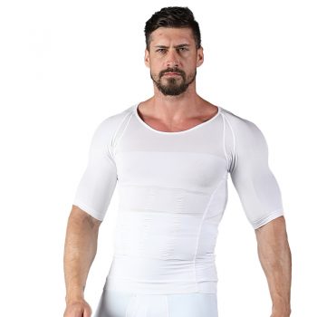 Men's Slimming Shaper Posture Vest Male Belly Abdomen For Corrector Compression Body building Fat Burn Chest Shirt Corset Hot