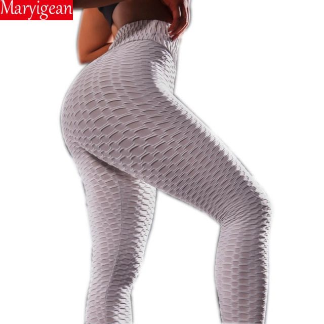 Maryigean Solid Sexy Push Up Leggings Women Fitness leggins High Waist legging Pants Female Workout Breathable Skinny Leggings