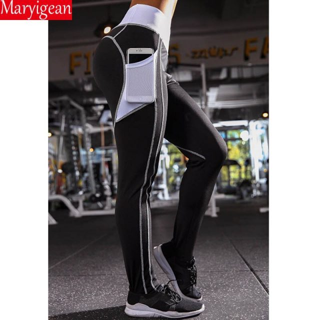 Maryigean Summer Women Fashion Gothic Push Up Sports Pants Love Heart Fitness Leggings High Waist Casual Plus Size Yoga Leggings