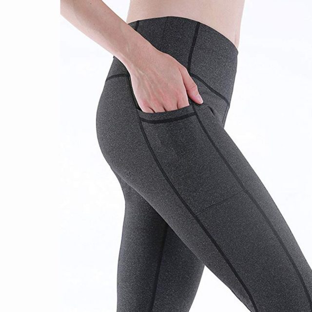 Women Pants High Waist Slim Fit Breathable Sports Pants for Fitness IK88