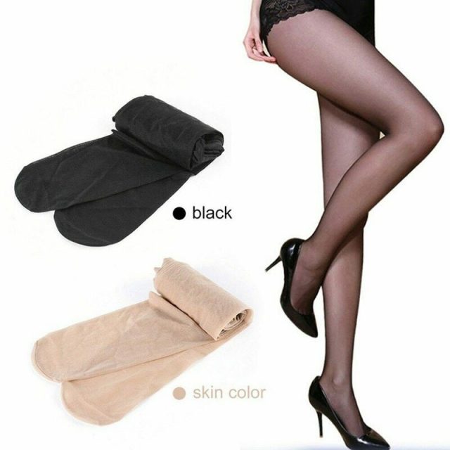 Women 4D Shaping Stovepipe  High Elastic Footed Tights IK88