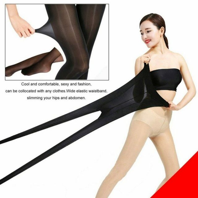 Women 4D Shaping Stovepipe  High Elastic Footed Tights IK88