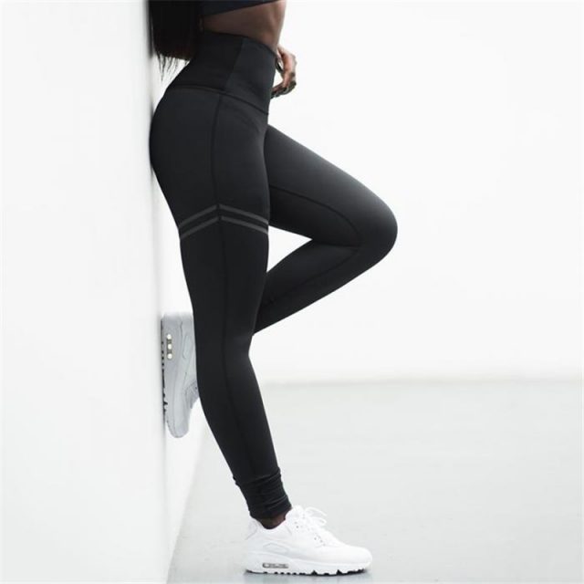 Leggings Pant Trouser High Waist Elasticity For Women Lady Running IK88