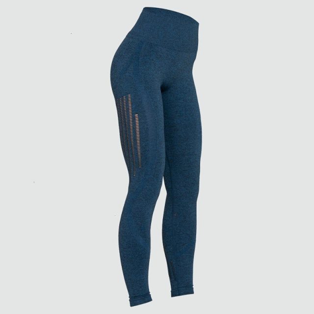 Yoga Seamless Leggings Sport Women Fitness Elastic High Waist Sport Yoga Pants Knitted Athletic Running Gym Leggings Sports Wear