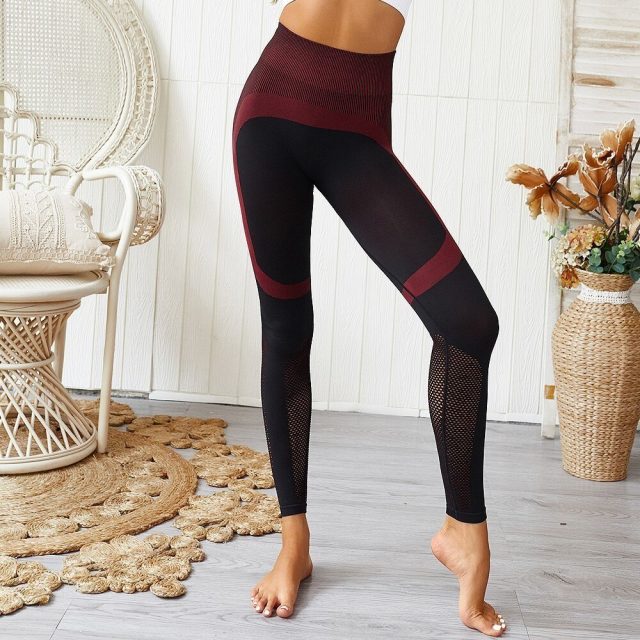 Seamless Leggings High Waist Sport Yoga Pants Women Fitness Sport Leggings Seamless Gym Leggings Yoga Sports Wear For Women Gym