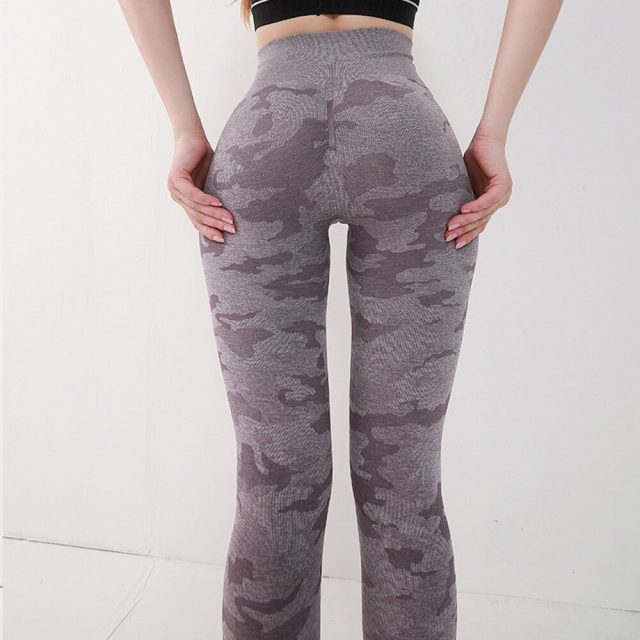 Camo Seamless Leggings Women Fitness Sport Leggings Gym Yoga Pants High Waist Vital Seamless Leggings Sports Wear For Women Gym