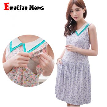 Emotion Moms Maternity Clothes Lactancia Dresses Nursing Breastfeeding dress for Pregnant Women CLEARANCE PRICE