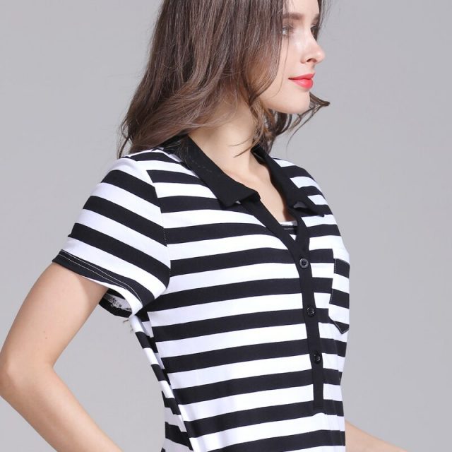 Emotion Moms Strecth Cotton Striped Maternity clothes pregnancy dresses Nursing Breastfeeding Dress Maternidad Wear