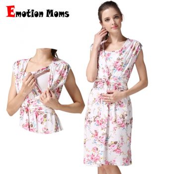 Emotion Moms Maternity clothing Maternity Dresses Breastfeeding clothes Nursing Dress pregnancy clothes for pregnant women