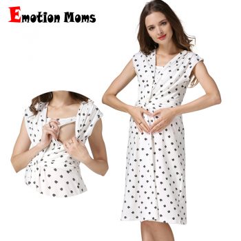 Emotion Moms Summer maternity clothes maternity dresses nursing dress Breastfeeding Dresses pregnancy clothes for Pregnant Women