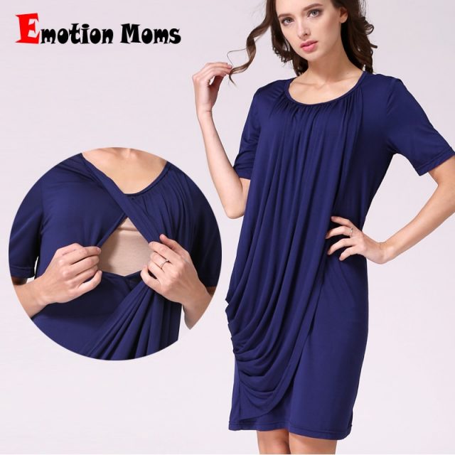 Emotion Moms Fashion Maternity Clothes maternity dress Breastfeeding dresses for Pregnant Women Nursing clothing Pregnancy dress