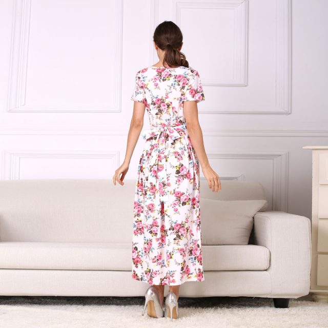 Emotion Moms New Fashion Floral Maternity Clothes for Pregnancy Breastfeeding Dresses for Pregnant Women Maternity Nursing Dress