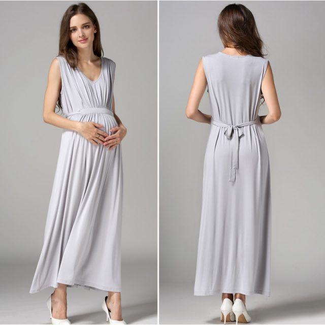 Emotion Moms Maternity Clothes pregnant Nursing Dress pregnancy clothes for Pregnant Women Long Maternity Dresses Europe size