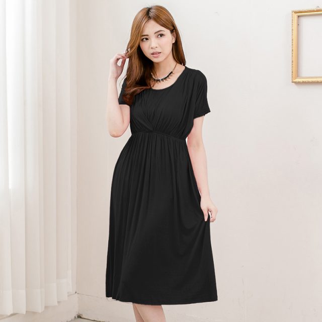 Emotion Moms Fashion nursing Dress Breastfeeding Dress Summer Maternity Clothes for Pregnant Women Maternity Dresses Soft Fabric