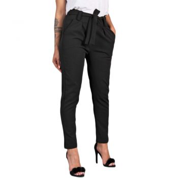 Women’s Pants 2019 high waist pants For Women Ladies Elastic Waist Casual Pants Female summer trousers women plus size pant #606