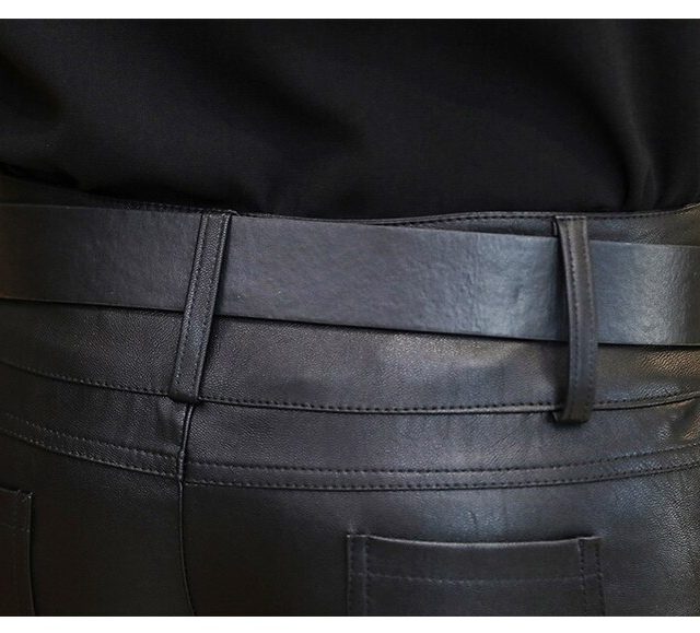New 2019 Fashion Women Shorts PU Black Womens Shorts PU Leather Shorts Femme Sexy Motor Mini Shorts Femininos S~XL