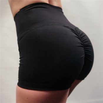 Sexy Super Hot Fitness Shorts Women Skinny High Waist Super Short Pants