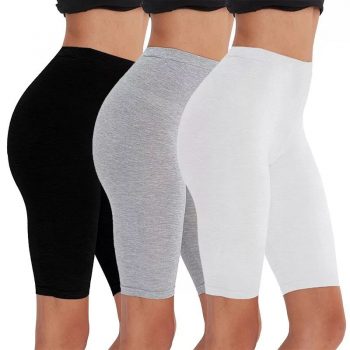 2pcs/3pcs pack Eco-friendly viscose spandex bike shorts for woman  fitness active wear very soft comfortable  M30181