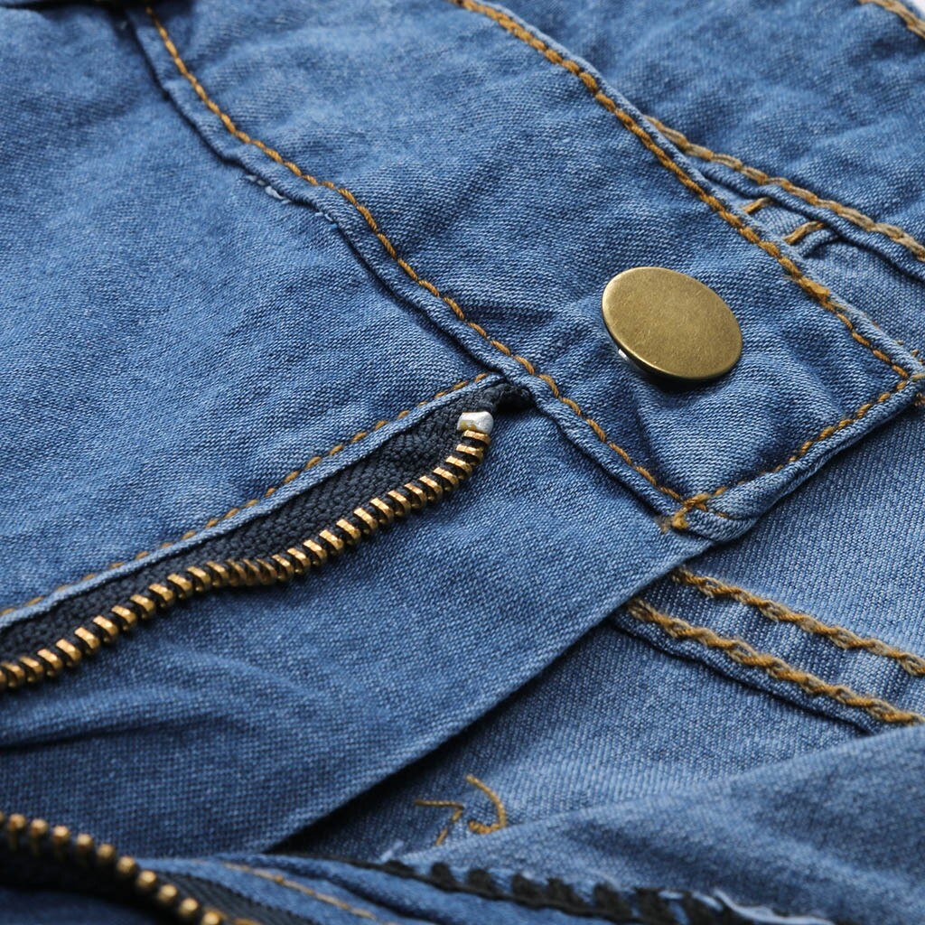 fashion New women's summer short jeans denim women's pocket wash denim shorts polyester comfort material spodenki damskie 40*