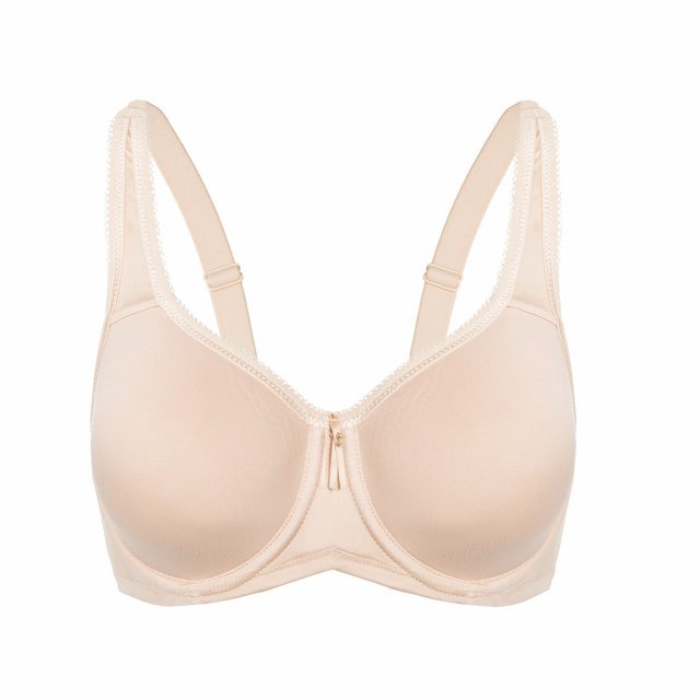 Women’s Plus Size Seamless Full Coverage Underwire Lightly Padded Basic T-shirt Bra