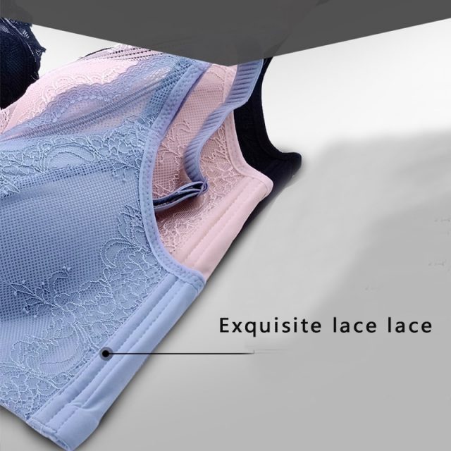 Women Strapless Push Up Sexy Lace Bra Soft Wireless Seamless Bralette Lingerie Underwear Bra For Women Adjusted-Straps 2019