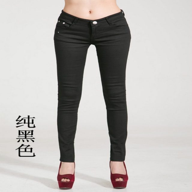 Spring Autumn Women Jeans Pants Slim Thin Women Pants Candy Color Summer Pants Women Plus Size Skinny Jeans Woman Pencil Pants