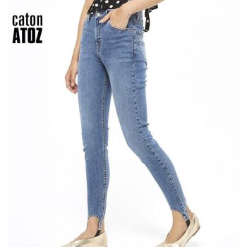 catonATOZ 2146 Woman Vintage Stretchy Denim Pencil Skinny Pants Jeans For Women