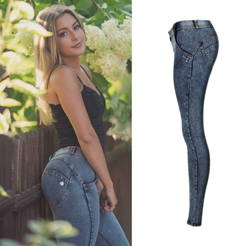 Low Waist Push Up Jeans Women Fashion High Street Snow Wash Slim Elasticity Skinny Denim Pants Soft Cotton Vaqueros Mujer 2019 Low Waist Push Up Jeans Women Fashion High Street Snow Wash Slim Elasticity Skinny Denim Pants Soft Cotton Vaqueros Mujer 2019