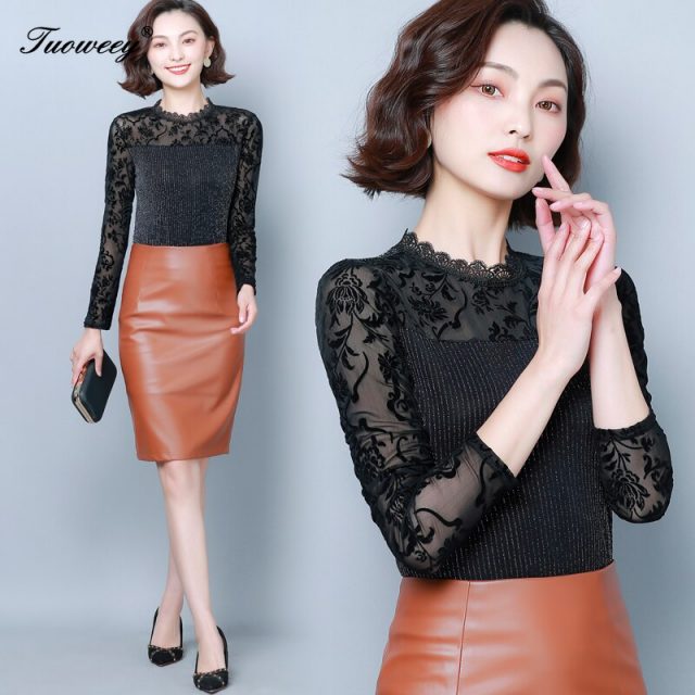 Women Leopard Long Sleeve O-neck slim Tops Shirt Ladies sexy tshirts Ladies Leopard Printed Casual Top Shirts Female Clothing