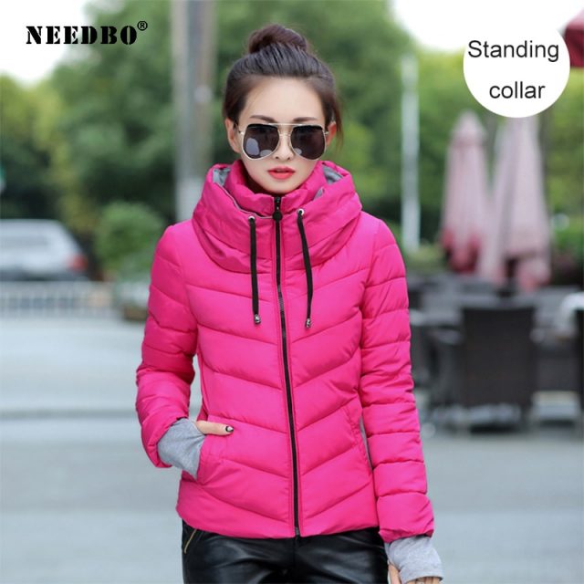 NEEDBO Women Down Jacket Brands Plus Size Winter Ultra Light Down Jacket Women High Quality Jacket Woman Coat Warm Slim Jacket