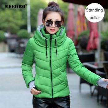 NEEDBO Women Down Jacket Brands Plus Size Winter Ultra Light Down Jacket Women High Quality Jacket Woman Coat Warm Slim Jacket
