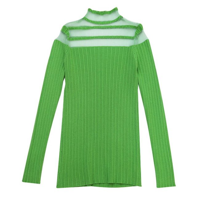 2019 New Autumn Women’s Pullovers Sweater Knitted Elasticity Casual Jumper Fashion Slim Turtleneck Warm Female Sweaters BZY013